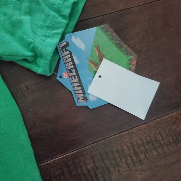 Mindcraft tshirt size large kids 12-14 new - Picture 3 of 4